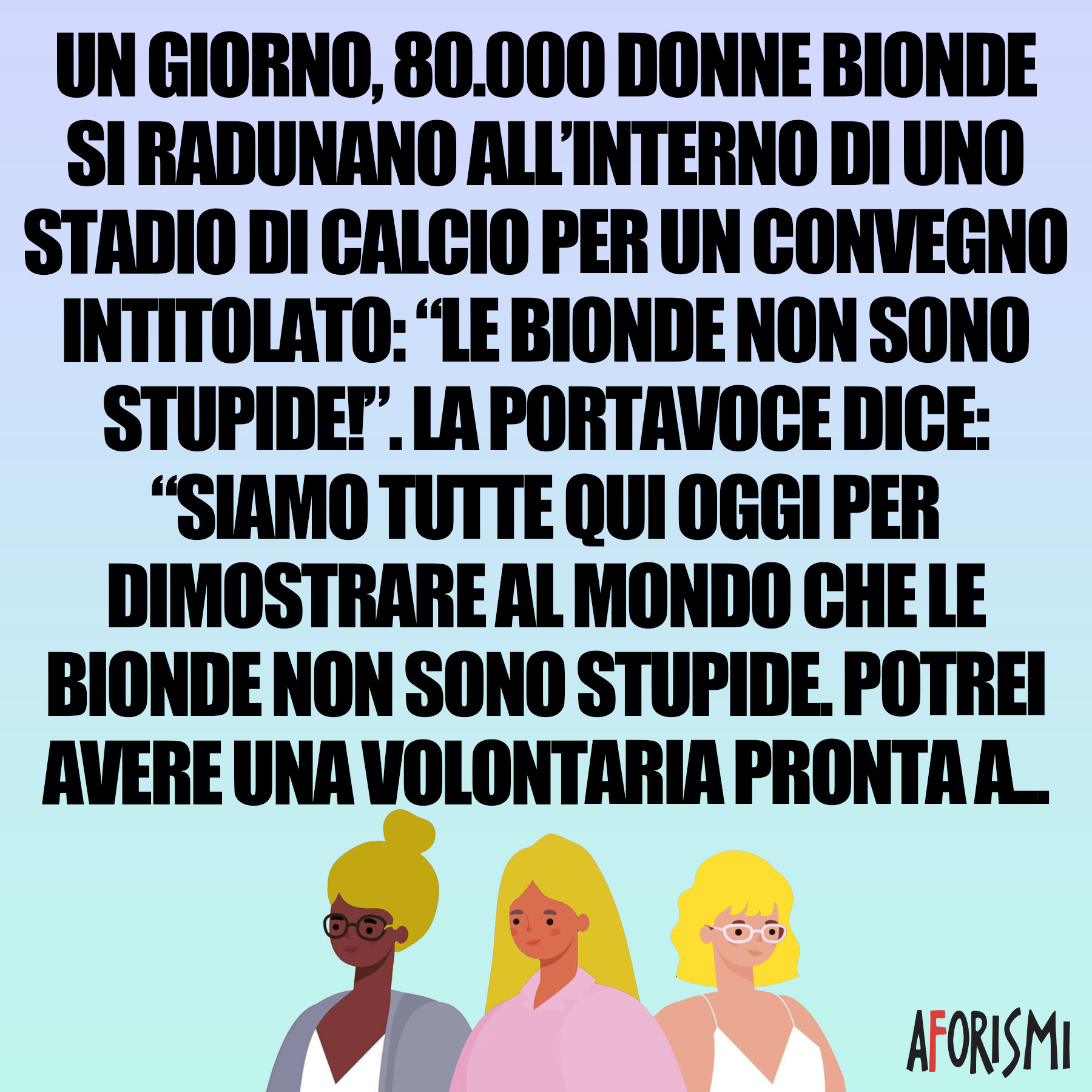 fabbricano bionde scure e rosse