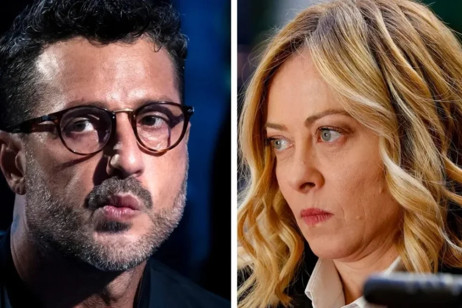 fabrizio corona denunciato giorgia meloni