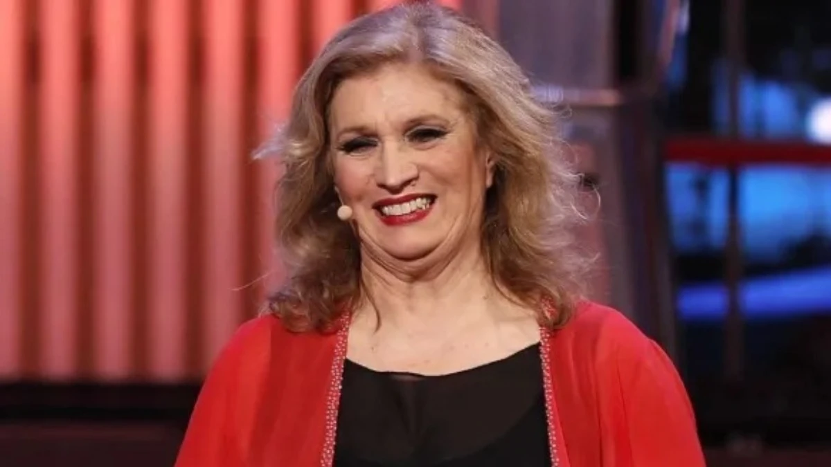 Iva Zanicchi sul set di Belve