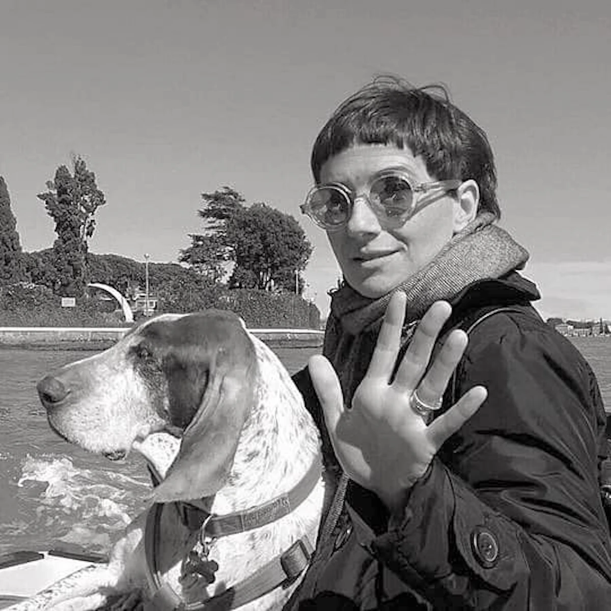 Anna Toscano ritratta in una fotografia artistica