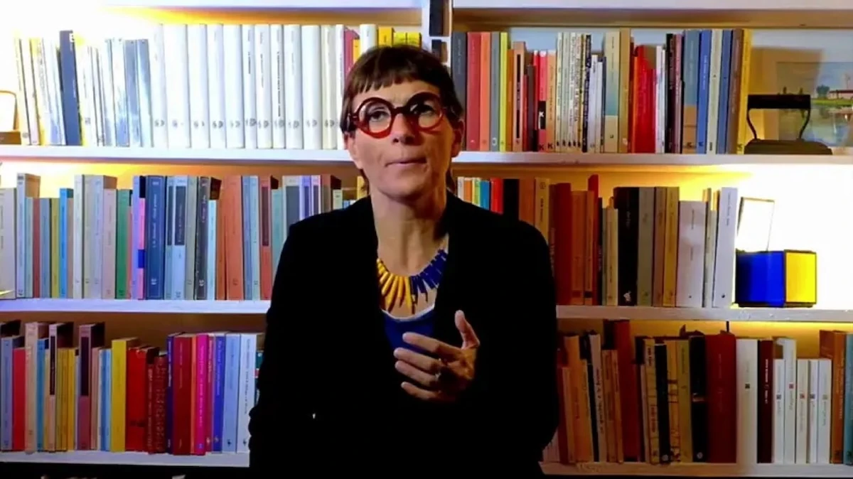 Anna Toscano con il marito Gianni Montieri alle Zattere, Venezia