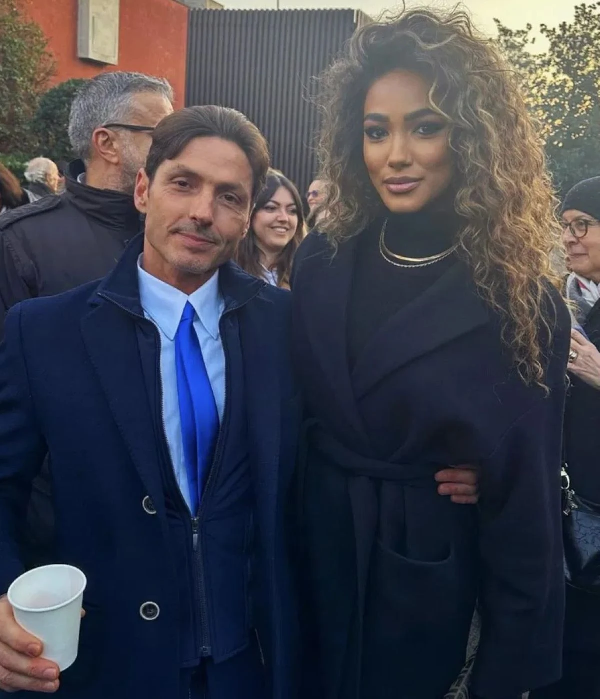 Samira Lui e Pier Silvio Berlusconi