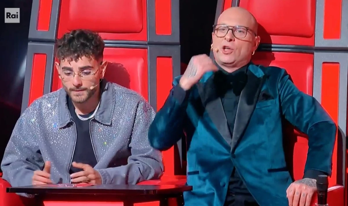 Loredana Bertè applaude la performance