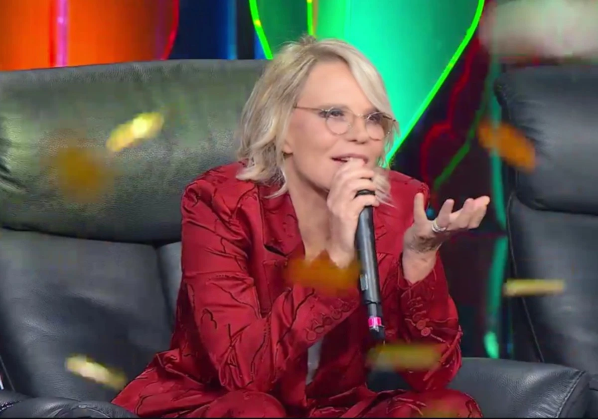 Maria De Filippi durante la conduzione di Tu sì que vales