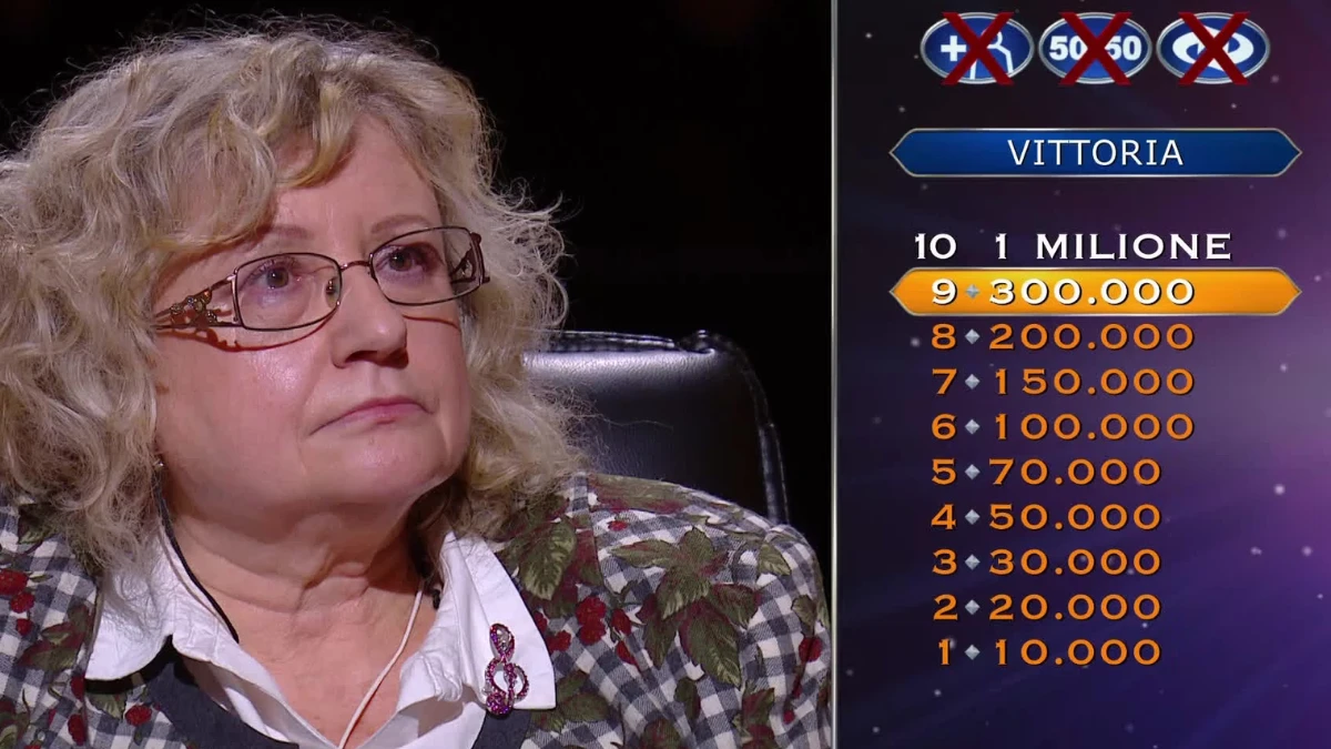 Vittoria Licari vincitrice di Chi vuol essere milionario
