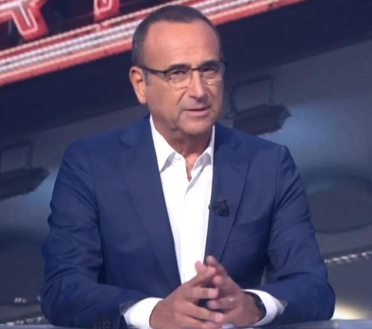 Carlo Conti, conduttore del Festival di Sanremo 2026