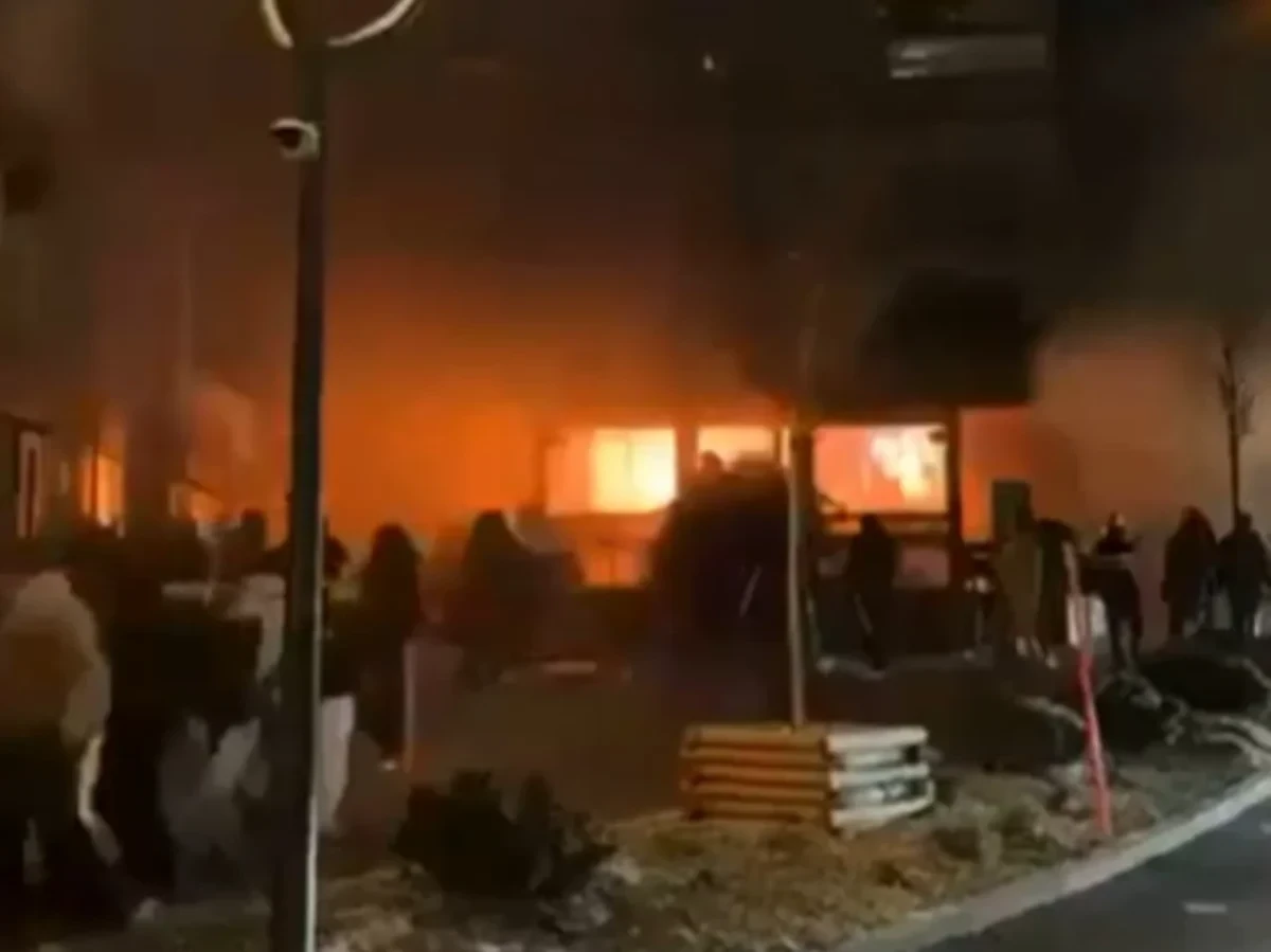 Esterno del locale Le Constellation a Crans-Montana