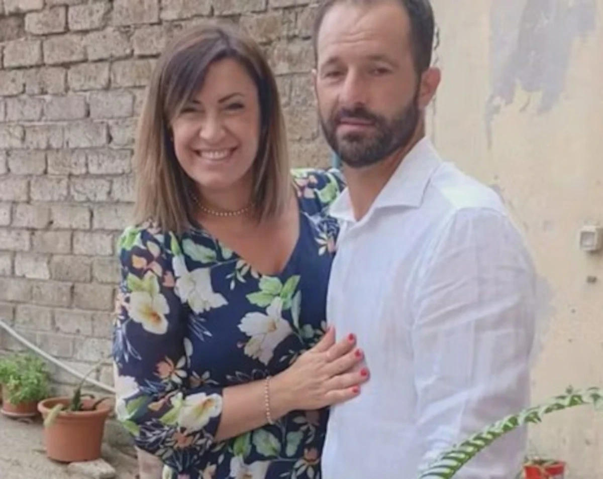 Federica Torzullo con il marito Claudio Carlomagno