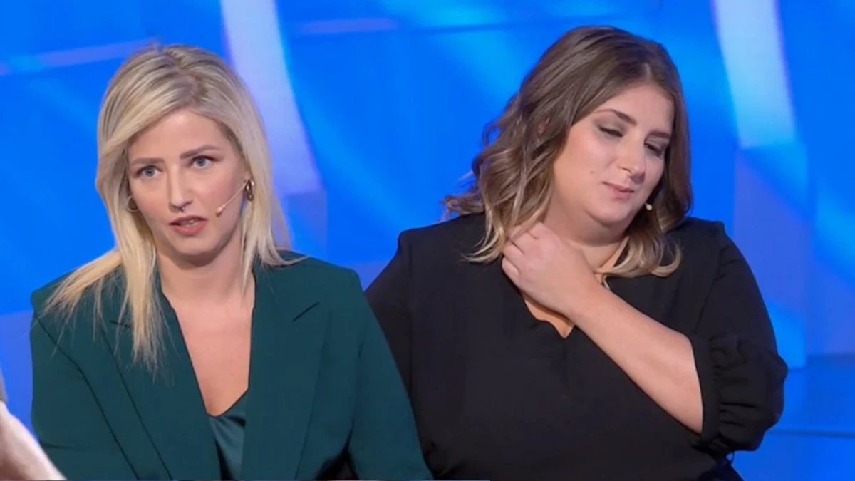 Le sorelle Federica e Valentina in studio a C'è posta per te