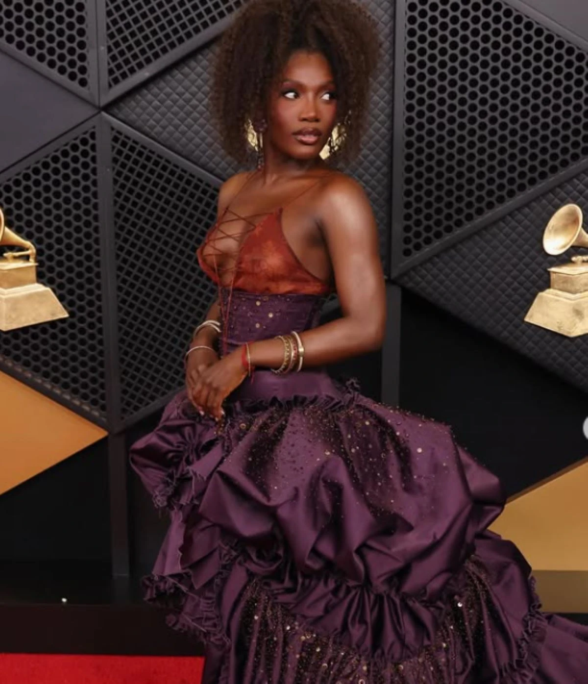 Doechii durante un'esibizione