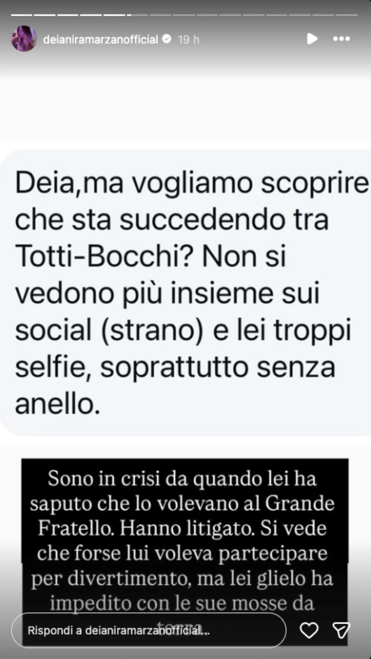 Francesco Totti e Noemi Bocchi insieme