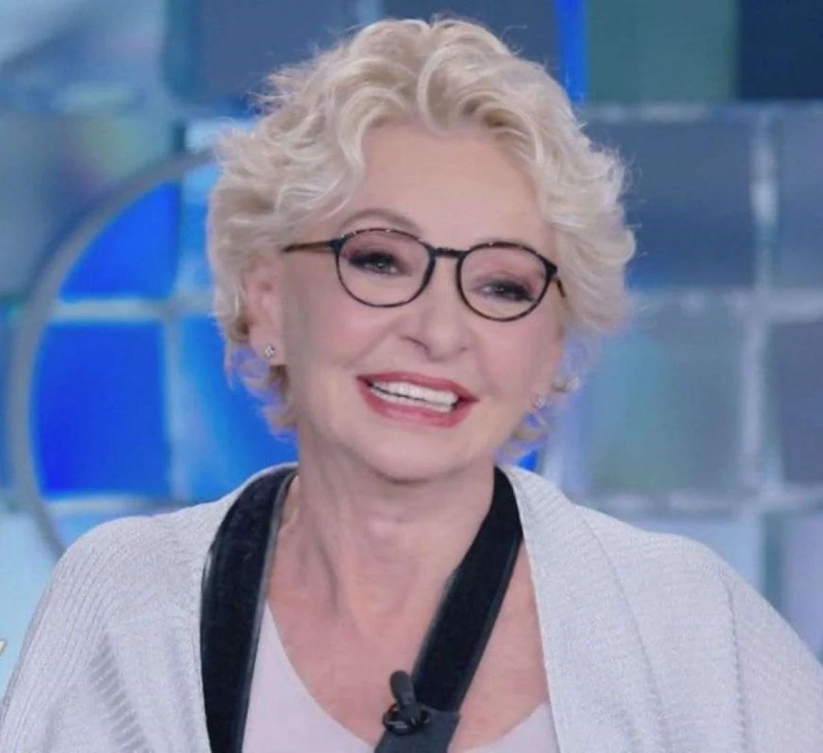 Enrica Bonaccorti durante il percorso di cura