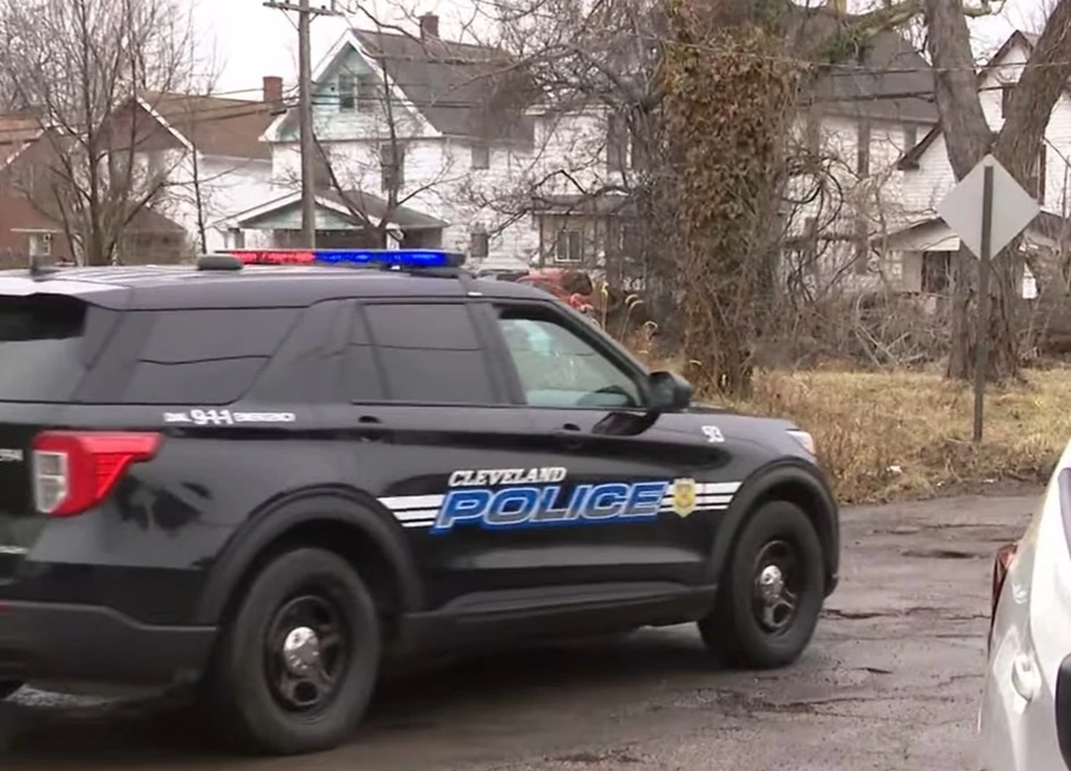 Campo a Cleveland dove sono state trovate le due bambine