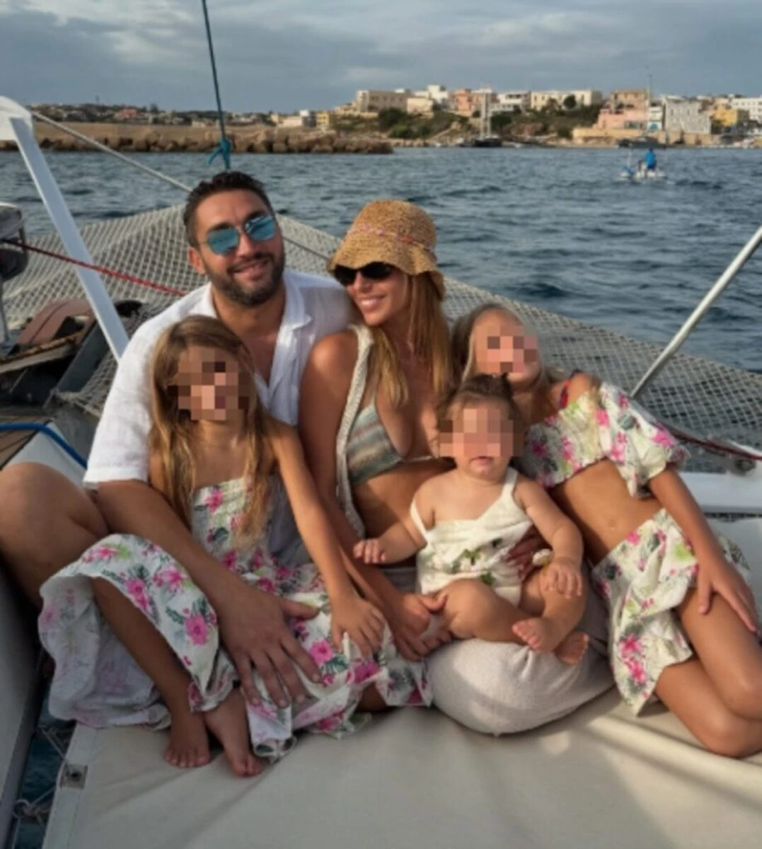 Susy Fucillo con le figlie