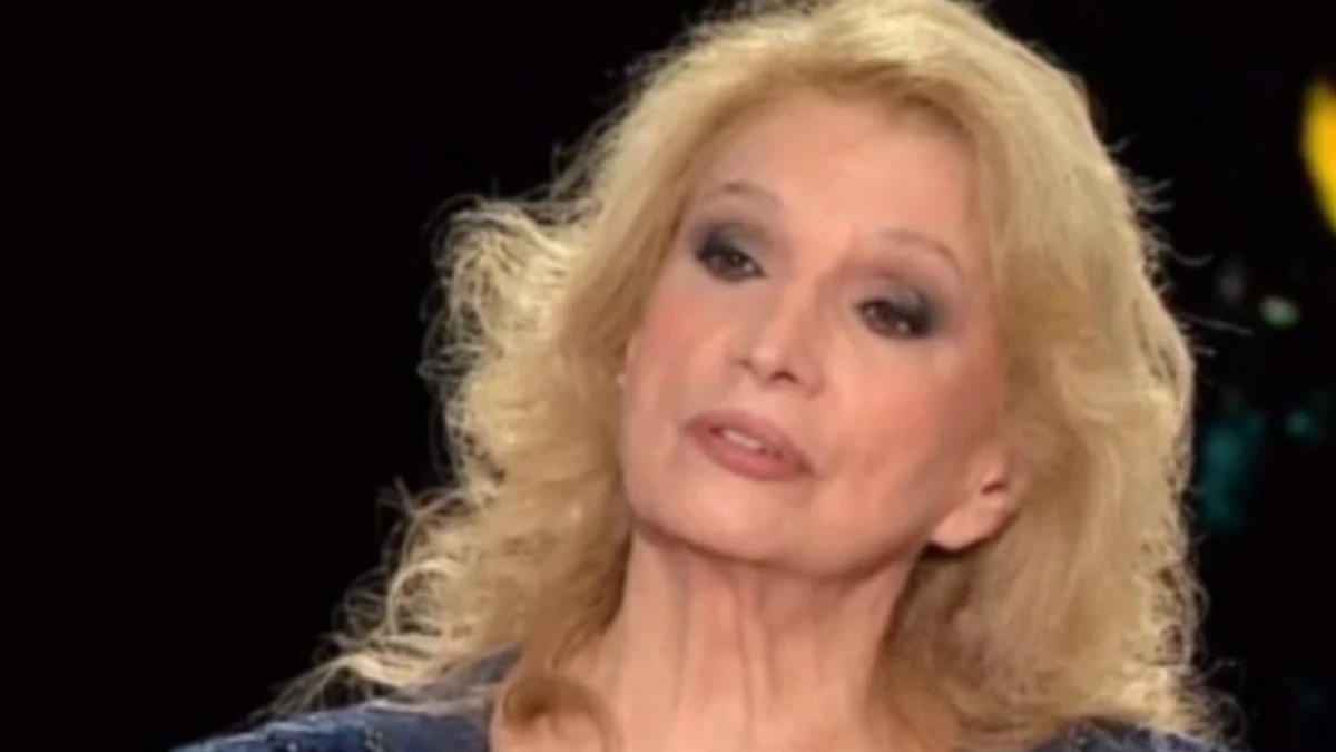 Iva Zanicchi in una recente immagine pubblica