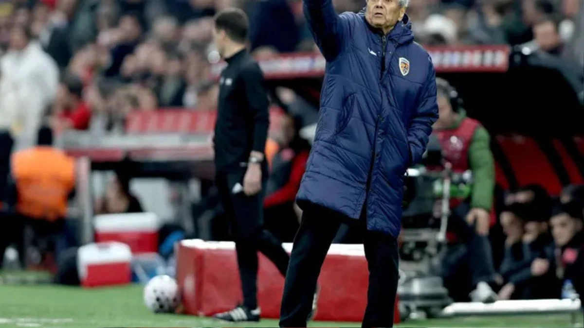 Mircea Lucescu durante una partita