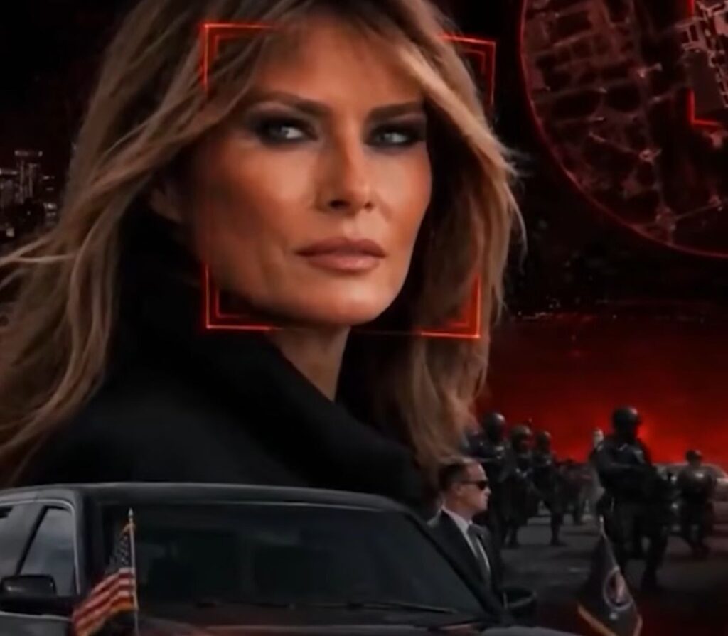 trump minacce melania figlio