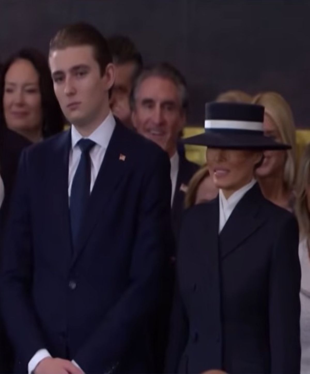 trump minacce melania figlio